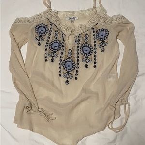 Off the shoulder top